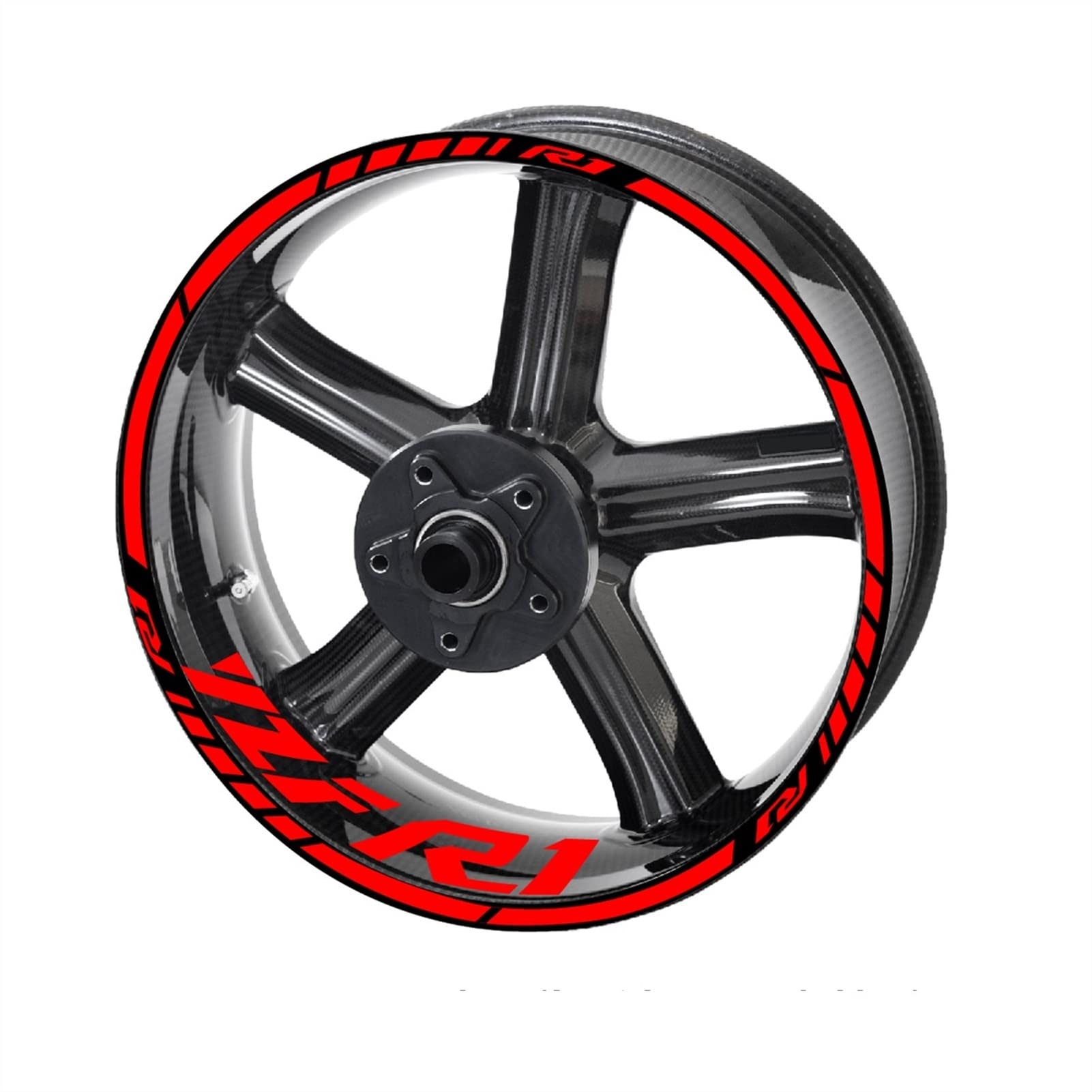 Adesivi Per Cerchi Moto Decalcomania Per Cerchioni Per YAMAHA - Foto 3