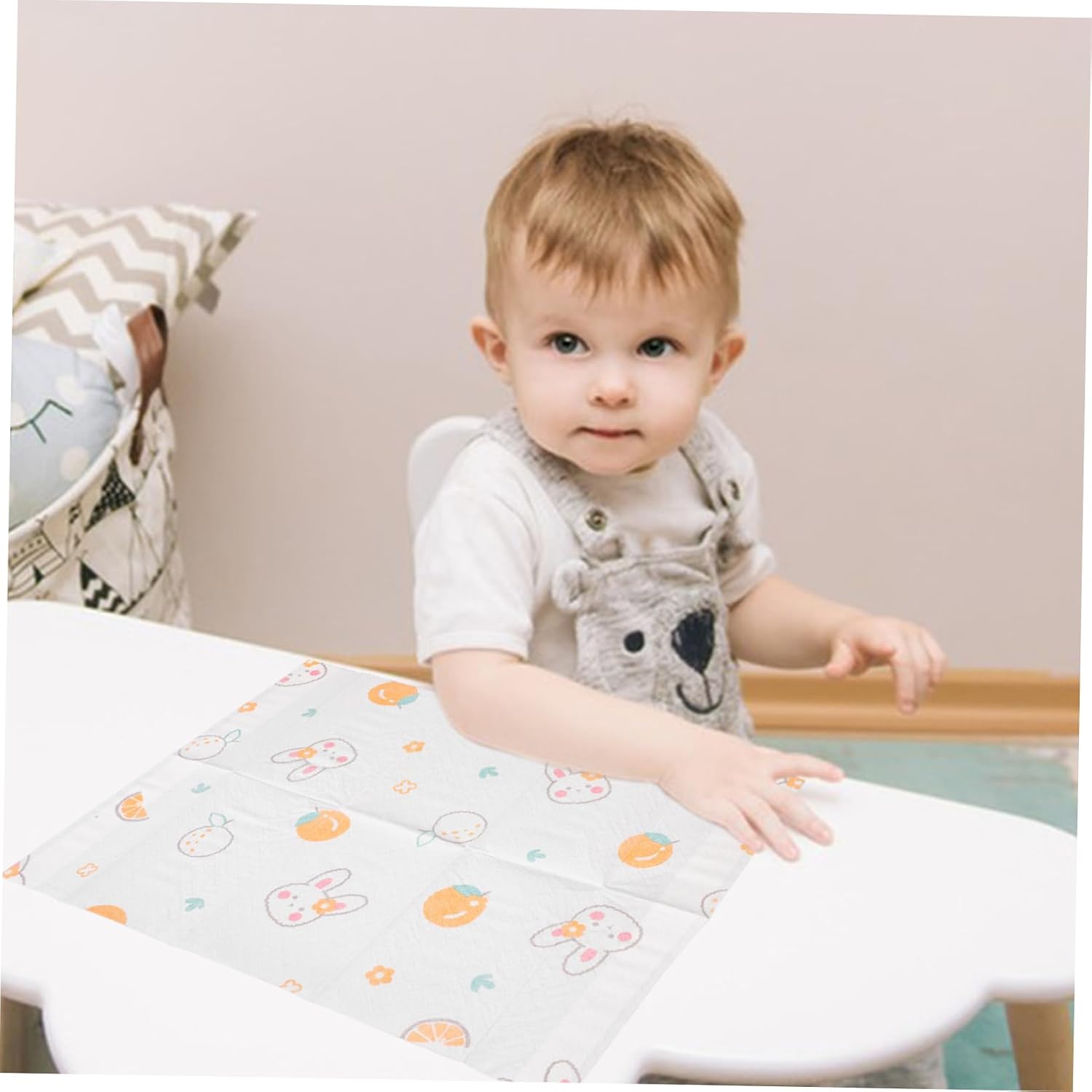 10pcs Placemats for Toddlers Boys and Girls Disposable Dining Table Mats Outdoor Travel Place Mats
