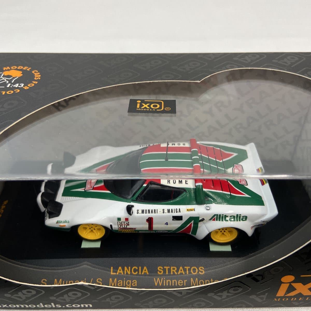 Amazon | ixo 1/43 Lancia Stratos #1 Monte Carlo 1977年 Winner