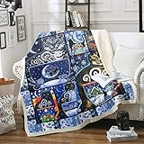 Photo Gallery treer coperta plaid in flanella, 3d gatto stampa coperta pile, microfibra coperta divano morbida trapunta per bambini/adulti/singolo matrimoniale letto (gattino d arte,130x100cm) Photo Gallery treer coperta plaid in flanella, 3d gatto stampa coperta pile, microfibra coperta divano morbida trapunta per bambini/adulti/singolo matrimoniale letto (gattino d arte,130x100cm)