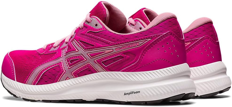 ASICS Women's Gel-Contend 8 Running Shoes, 5.5, Pink Rave/Pure Silver - Image 3