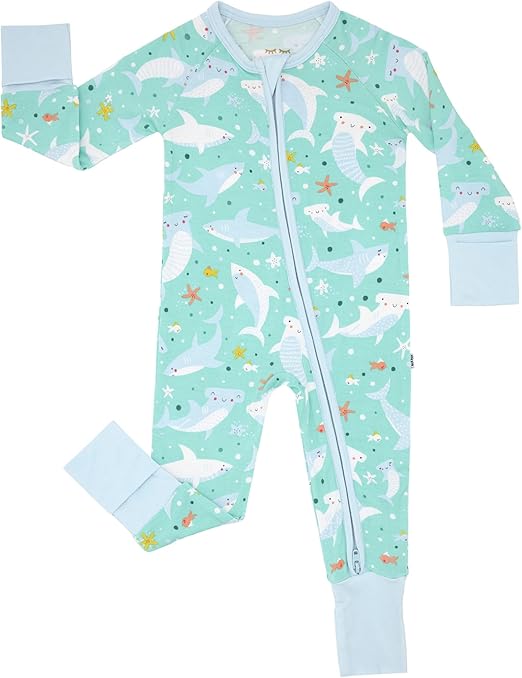 Little Sleepies Pajamas for Baby Boys & Girls, Viscose from Bamboo Baby Pajamas, Snug Baby Sleeper, Toddler PJs, 2-Way Zipper