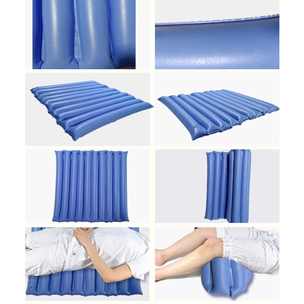 Cojín inflable de aire antiescaras, asiento ortopédico portátil para silla de ruedas de decúbito, asiento de aire para ciática, hemorroides, coxis, alivio del dolor de espalda para asiento de automóv