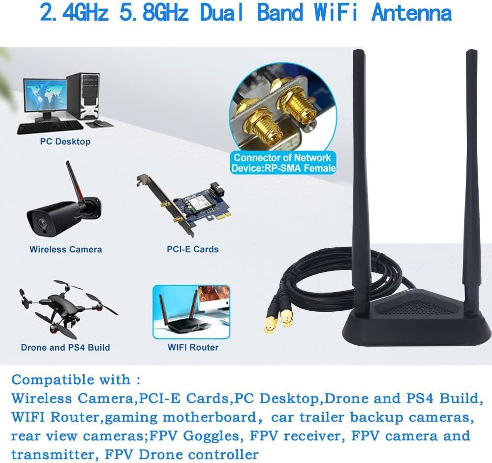 Amazon.co.jp: PCマザーボード WiFiアンテナ Asusコンピューター用