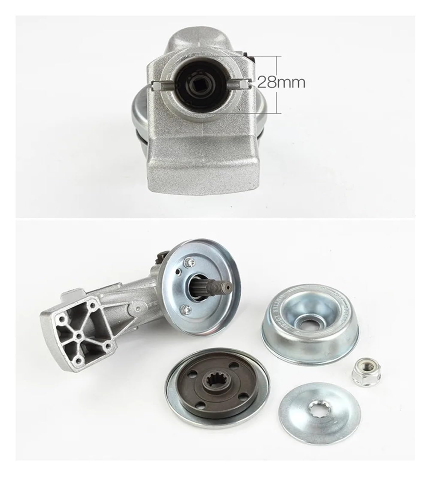 Testa ingranaggi adatta for Sthil FS350 FS400 FS450 FS480 Parti della scatola ingranaggi del decespugliatore 4128