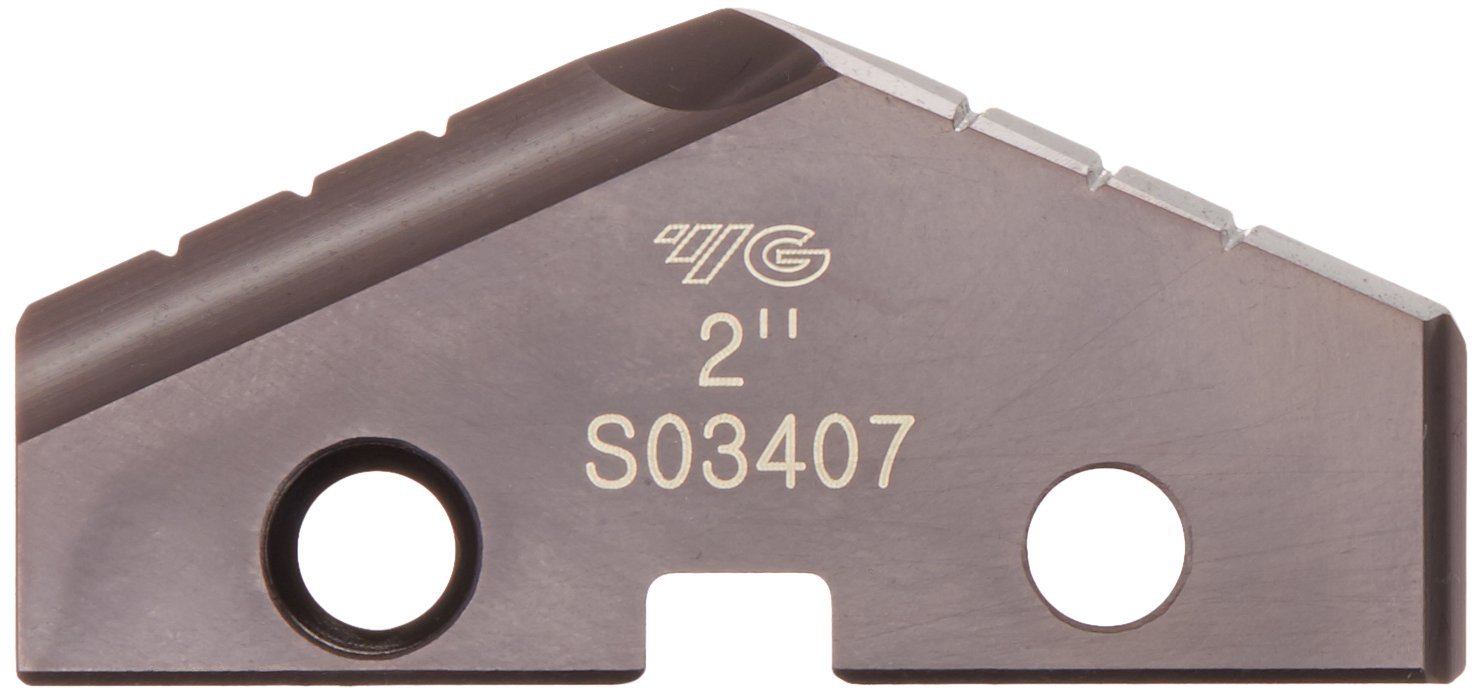 YG-1 S03407 HSS M4 Spade Drill Insert, TiAIN Finish, 5/16