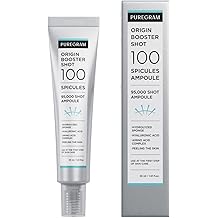 Origin Skin Booster Shot 100 Spicule Ampoule,1.0 fl oz Spicule Infusion Serum with Niacinamide, Hyaluronic Acid &amp; Amino Acid Complex, Hydration, Pore Appearance Care, Korean Skincare