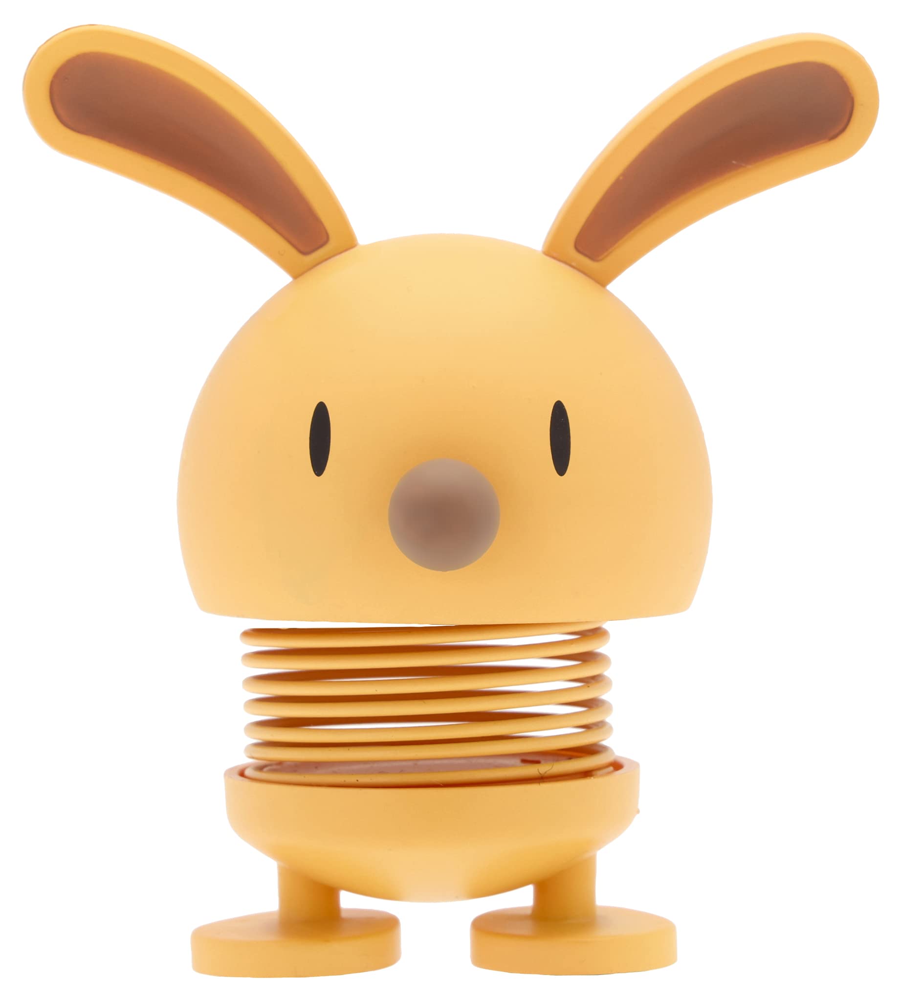 Hoptimist Soft Bunny – Wobbly Figure Decoration for Easter and Spring – Scandinavian Desk and Home Ornament – Cute Collectible Gift for Friends and Families – 9 x 5.8 cm – Small – Mimosa