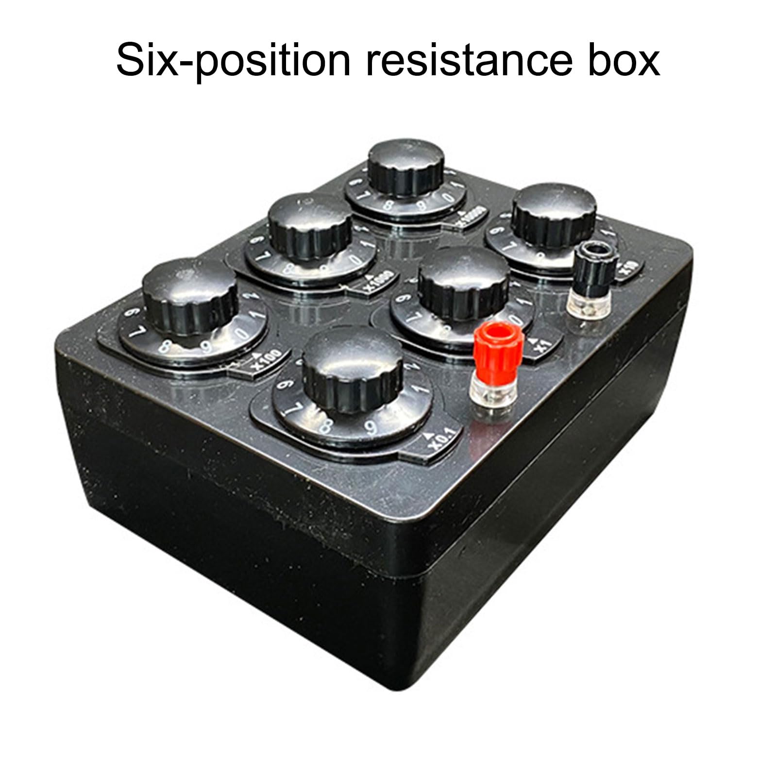 Boîte de résistance éducative à 6 vitesses réglables - Boîte de résistance variable - Aide à l'enseignement physique pour l'éducation scientifique - Équipement de résistance en laboratoire
