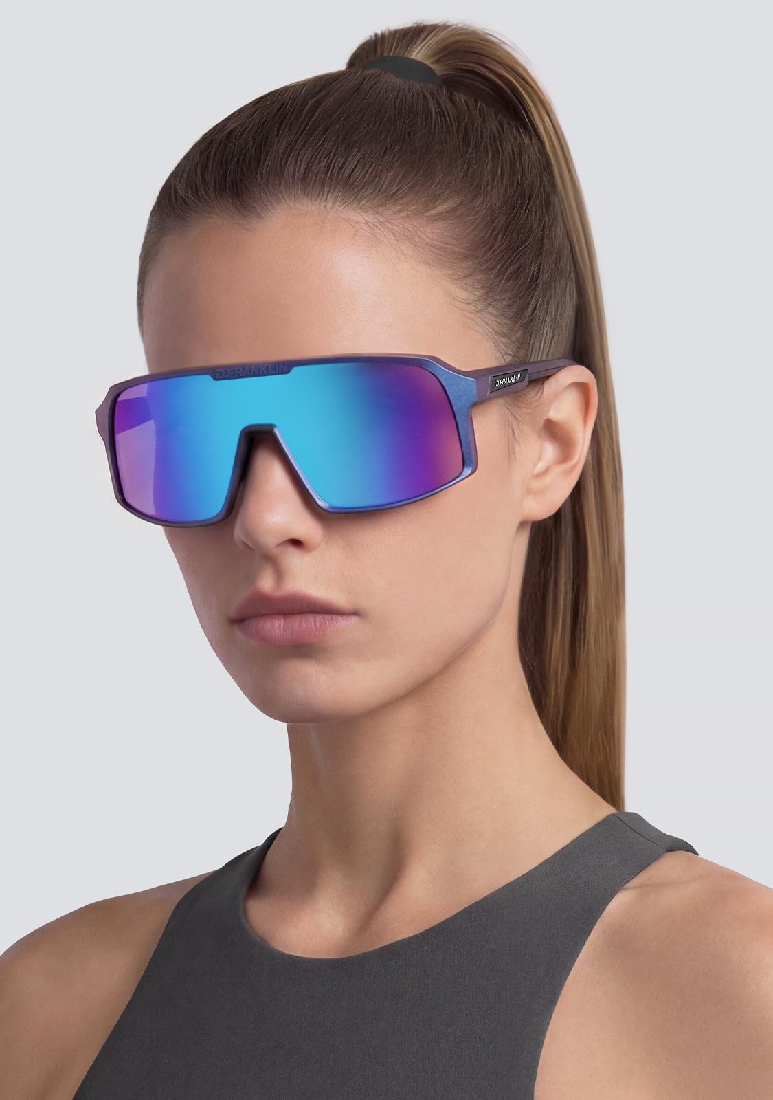 D.Franklin - Unisexowe okulary przeciwsłoneczne z soczewkami UV - Model wind-limited - Okulary przeciwsłoneczne dla mężczyzn i kobiet - Sunglasses