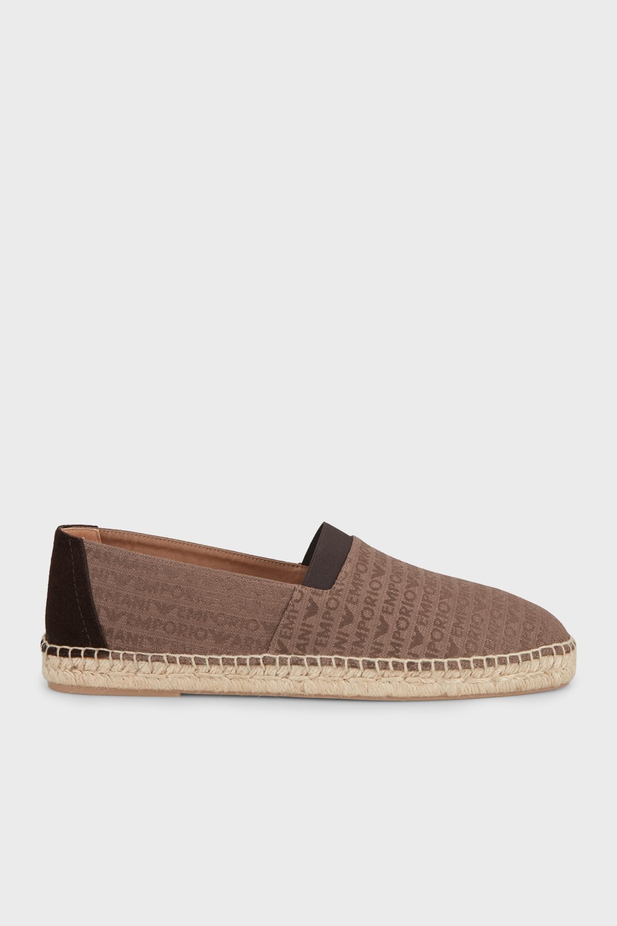 Emporio Armani Logo Baskılı Jakarlı Espadril Erkek AYAKKABI EM005853 AF25529 M6349