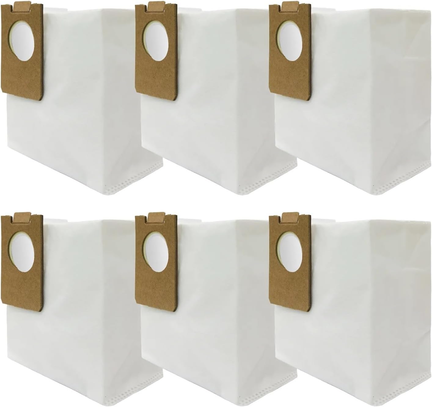 Dust Bag. Compatible For Verefa V60 Pro, Robot Vacuum With Self-empty Base, 1.5L Large Capacity Vacuum Bag. (Color : 6PCS)