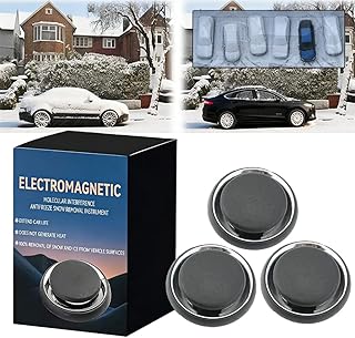 Car De-Icing Snow-Melting Snow Removal Instrument, Electromagnetic Snow Removal for Cars 2026 New Upgrade Antifreeze Snow Remover for Cars Electromagnetic Anti-Freezing Device (# 3pcs)