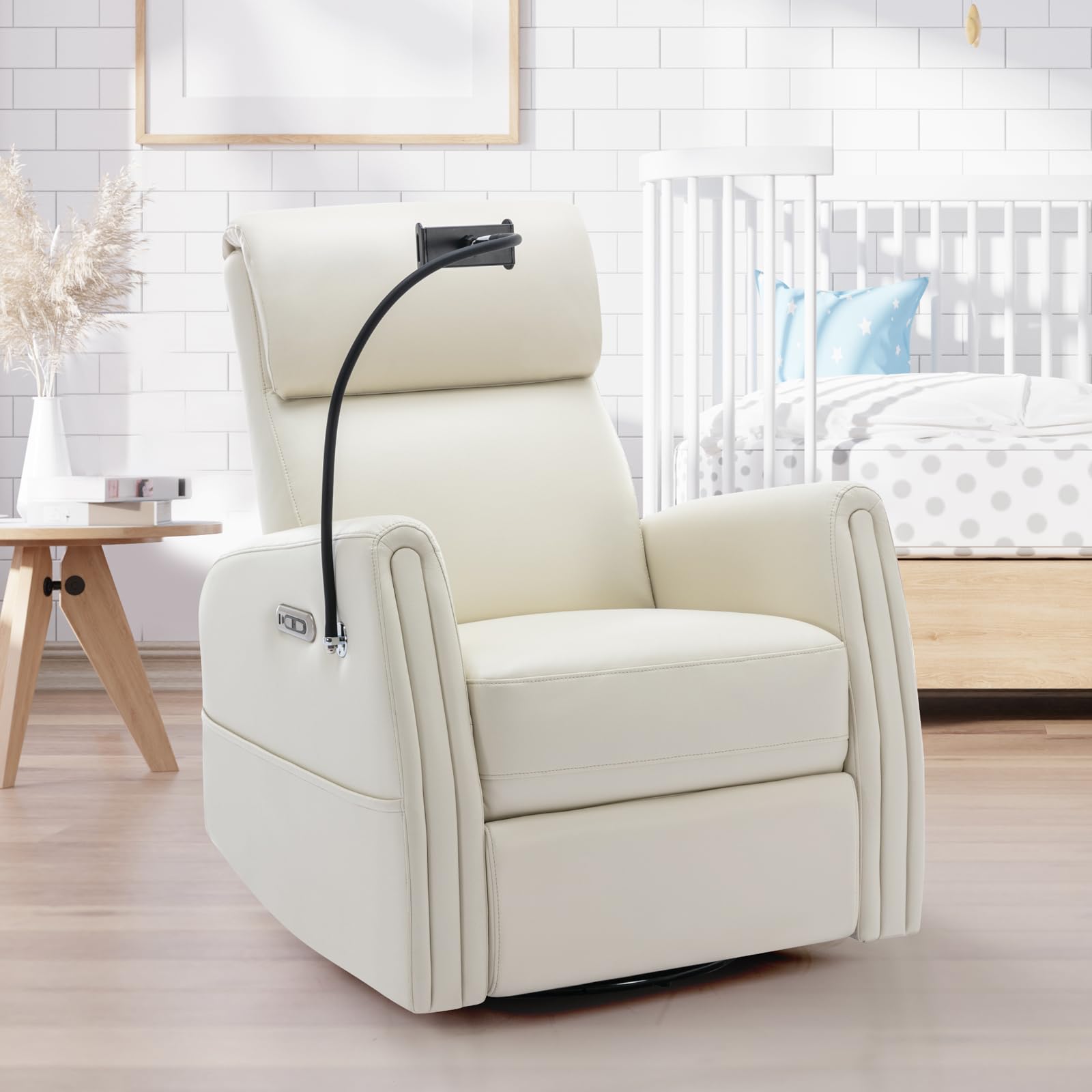 Swivel Control Button COLAMY Power Swivel Rocker Recliner Chair (Model 60399C-001 ...