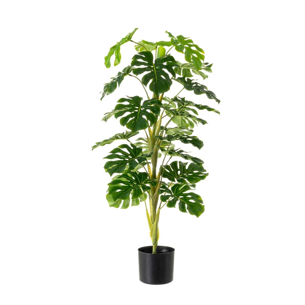 Monstera plante artificielle d'intérieur Wadiga 100cm faux philodendron
