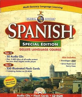 Global Access Spanish Deluxe Language Course English and Spanish Edition