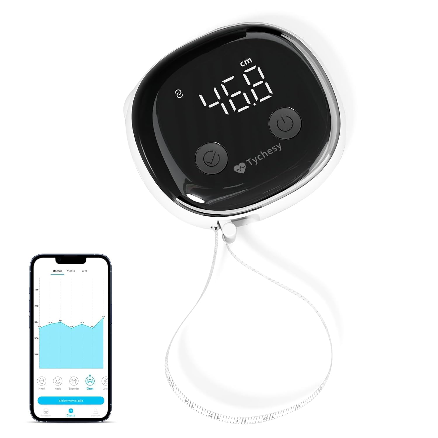 Tychesy Smart Body Tape Measure