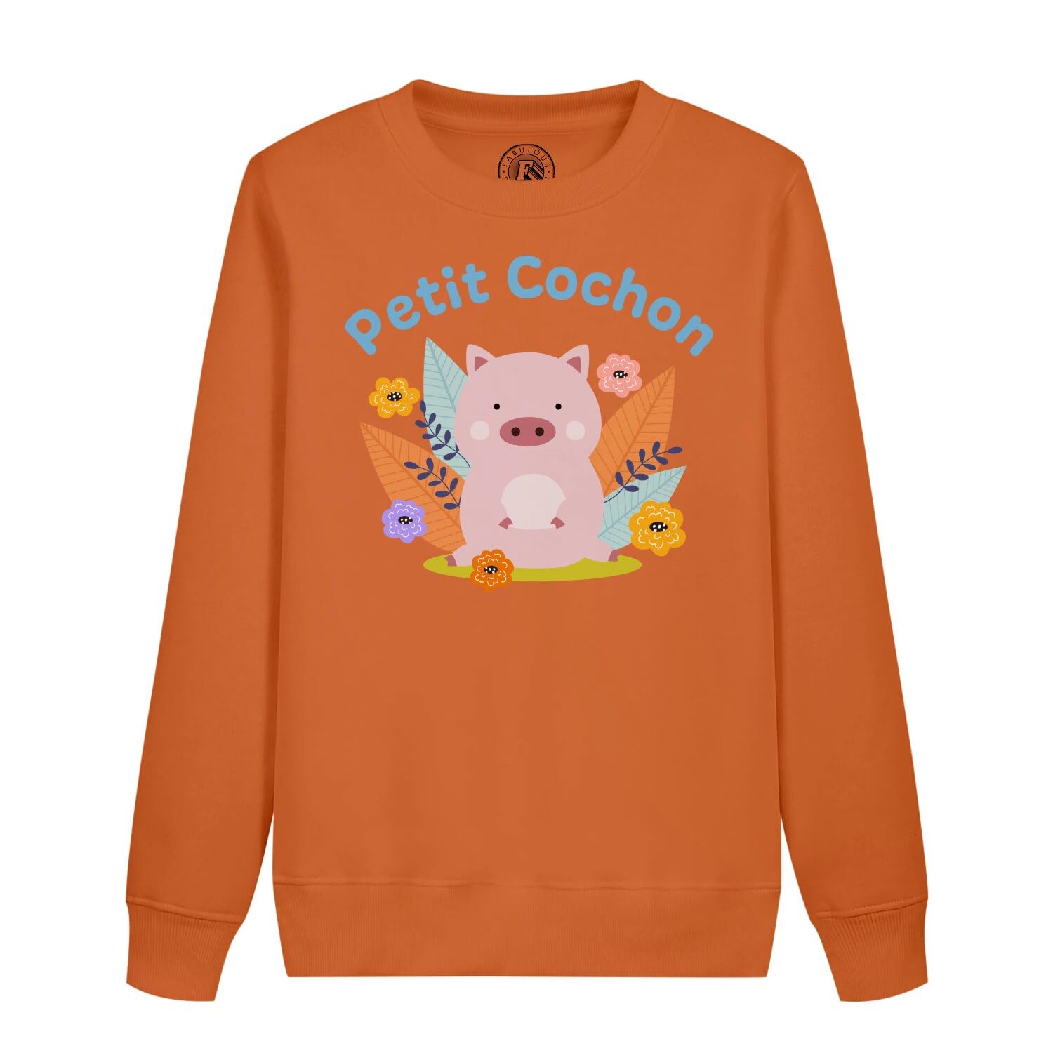 Sweatshirt enfant petit cochon idée cadeau anniversaire originale