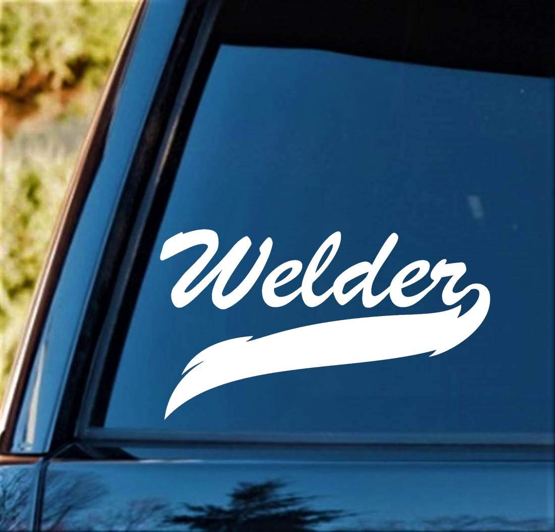D1026 Welder Decal Sticker for Car Window