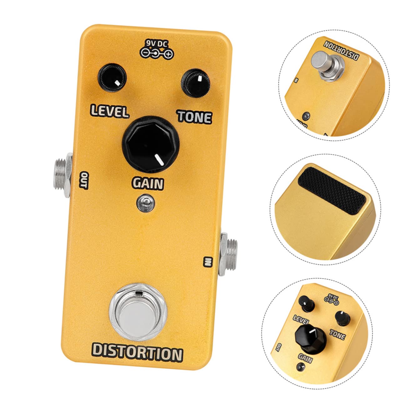 VANZACK Analog Delay Guitar Effect Pedal for Electric Guitar Stereo Delay Processor Simple Control Ergonomic Design Distortion Pedal