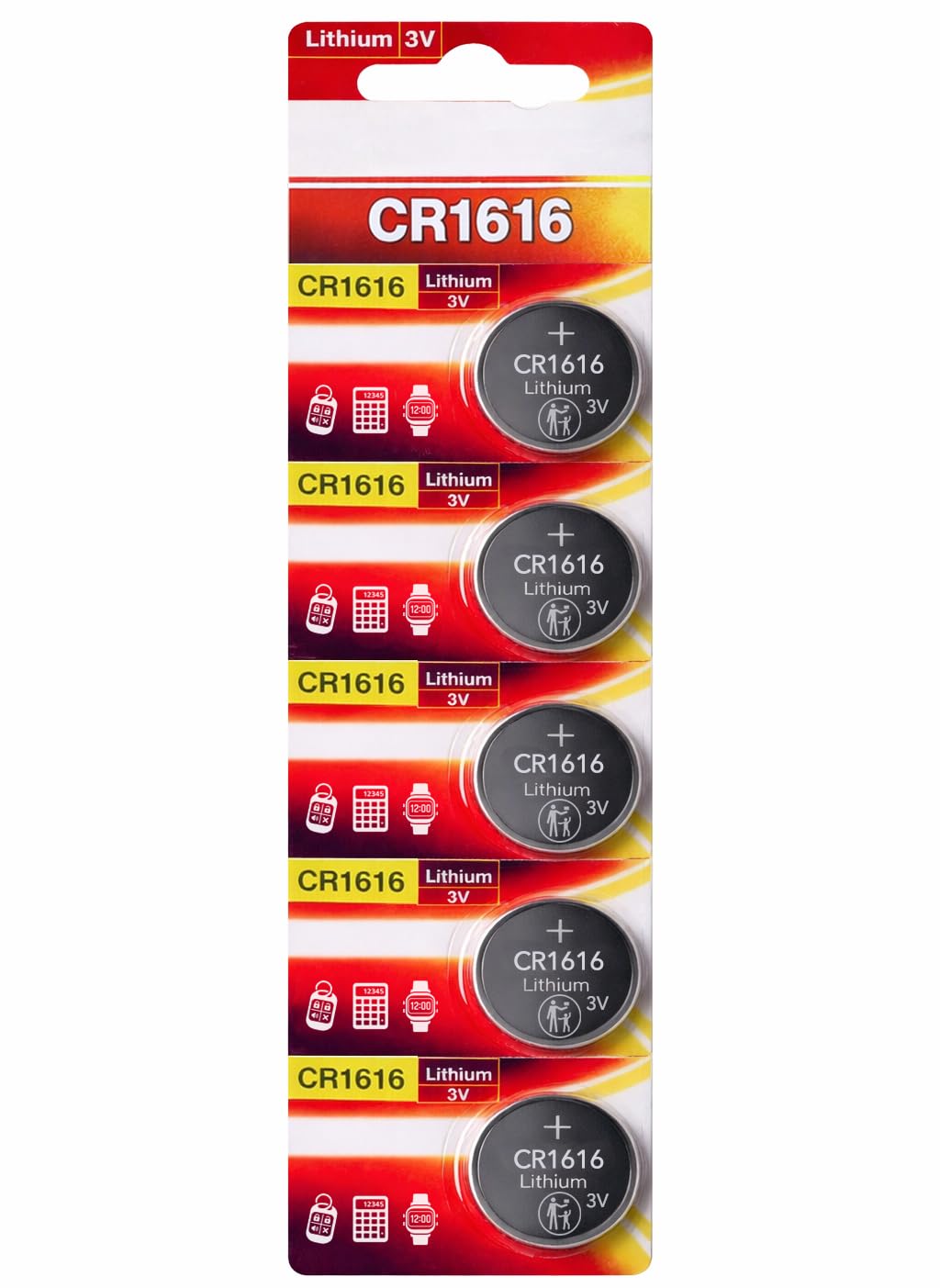 CR2032 Batteries, Long Lasting 3V Lithium Coin Cell 2032 Battery for Apple Airtag, Car Key Fobs, Watches, Heart Rate Monitors, Scales, LED Candles, Calculators & Other Small Devices (Pack of 2) — view 16