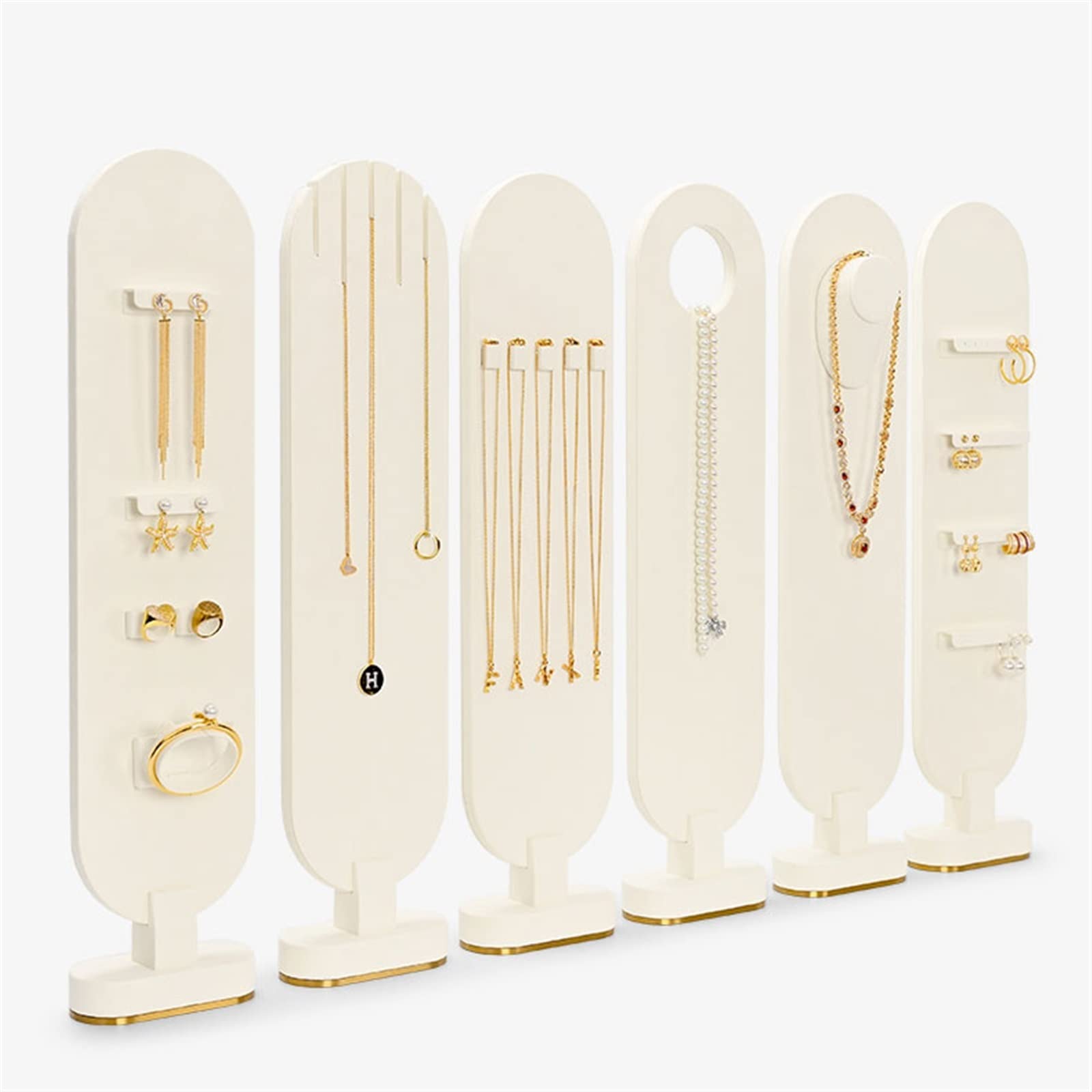 Schmuckständer Schmuck Organizer Ständer Ohrring Halskette Halter Set