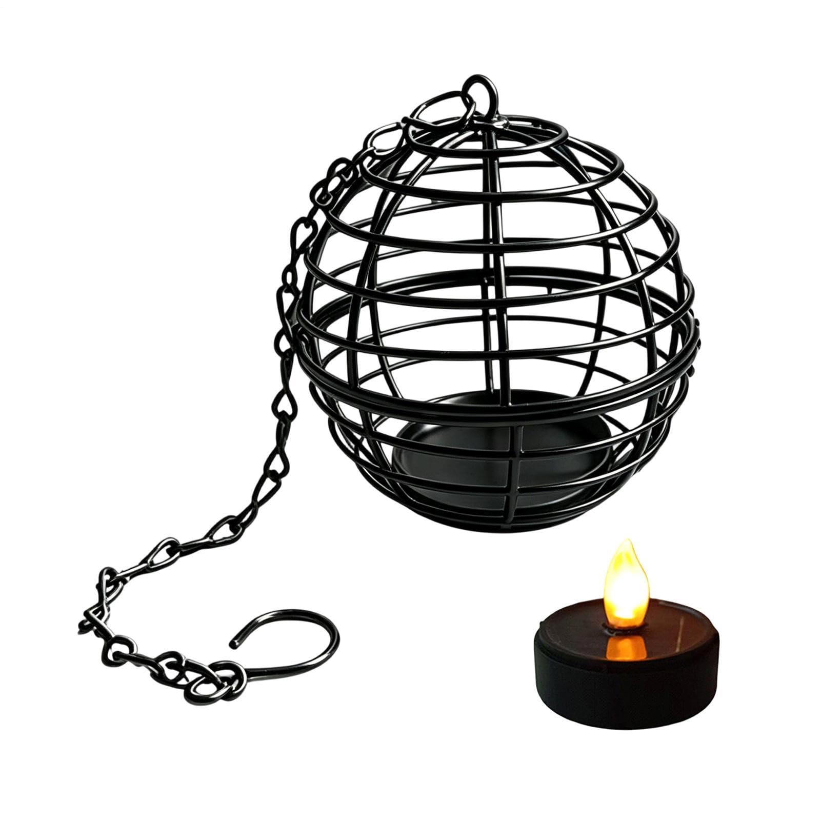 Decoración solar para velas de té ideal para crear un ambiente acogedor en tu porche o balcón