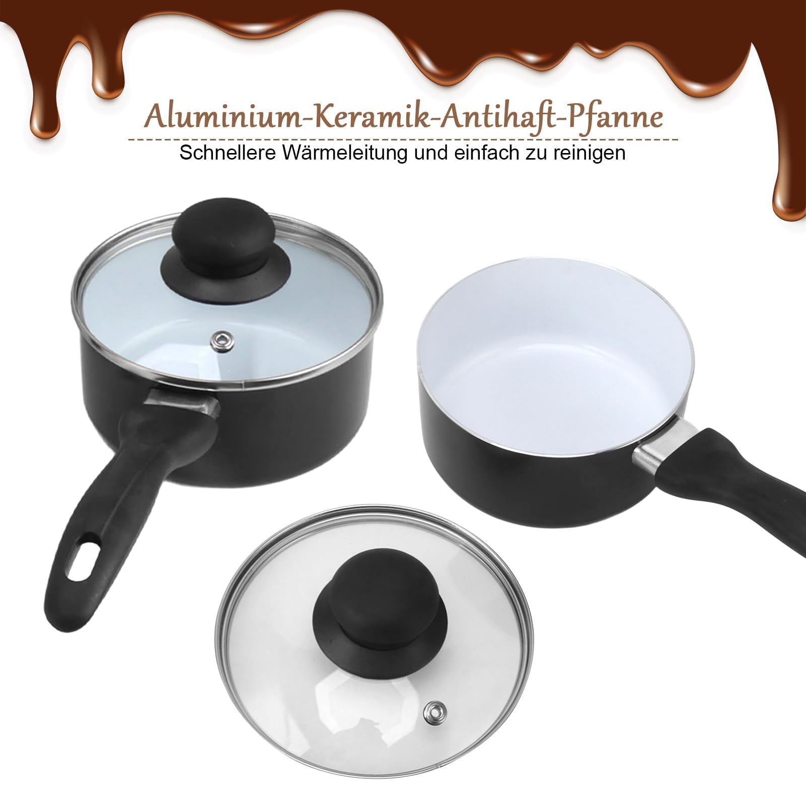Scioglitore di Cioccolato Elettrico Efficiente 2 Serbatoi Macchina per Sciogliere il Cioccolato 80W - Pentola per Temperare per la Cottura in Cucina - Macchina per Sciogliere il