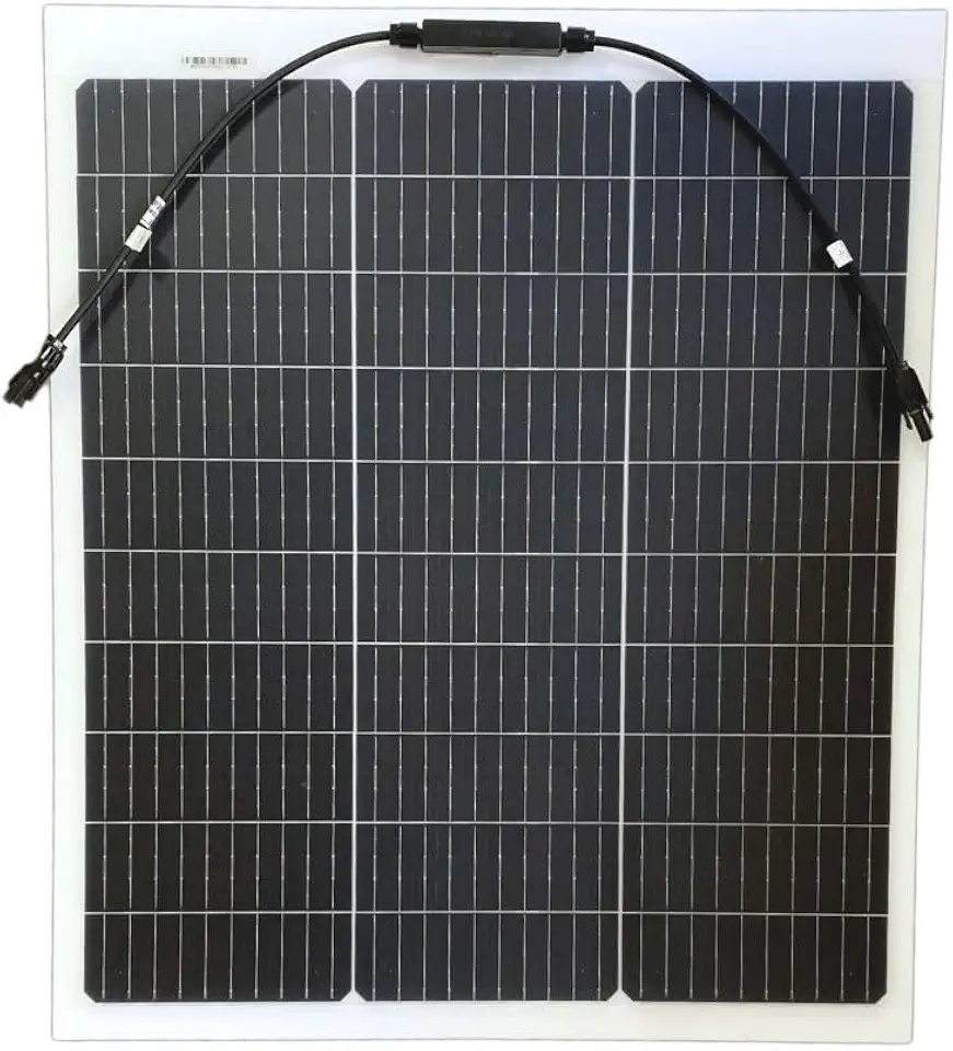 Painel Placa Solar Automotivo Flexível para Caminhão MotorHome 70w