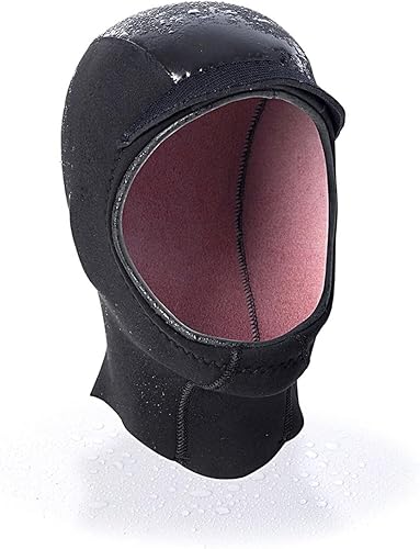 Rip Curl Flashbomb - Capucha de neopreno de 0.079 pulgadas, color negro, unisex, forro E5 Flashdry con cinta E5, interior de piel suave