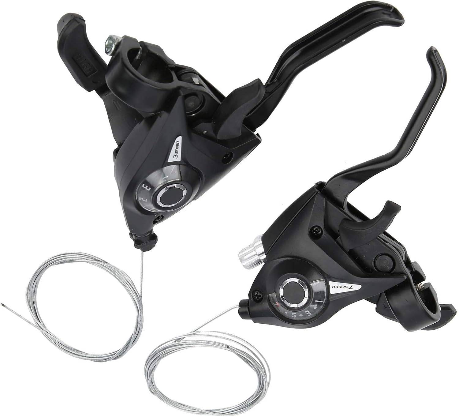 Shifter and Brake Combo 1 Pair 3x7 21Speed Mountain Bike Shifters with Gear