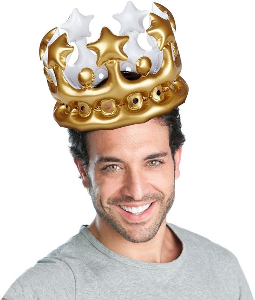 Gold crown party hats Clearance