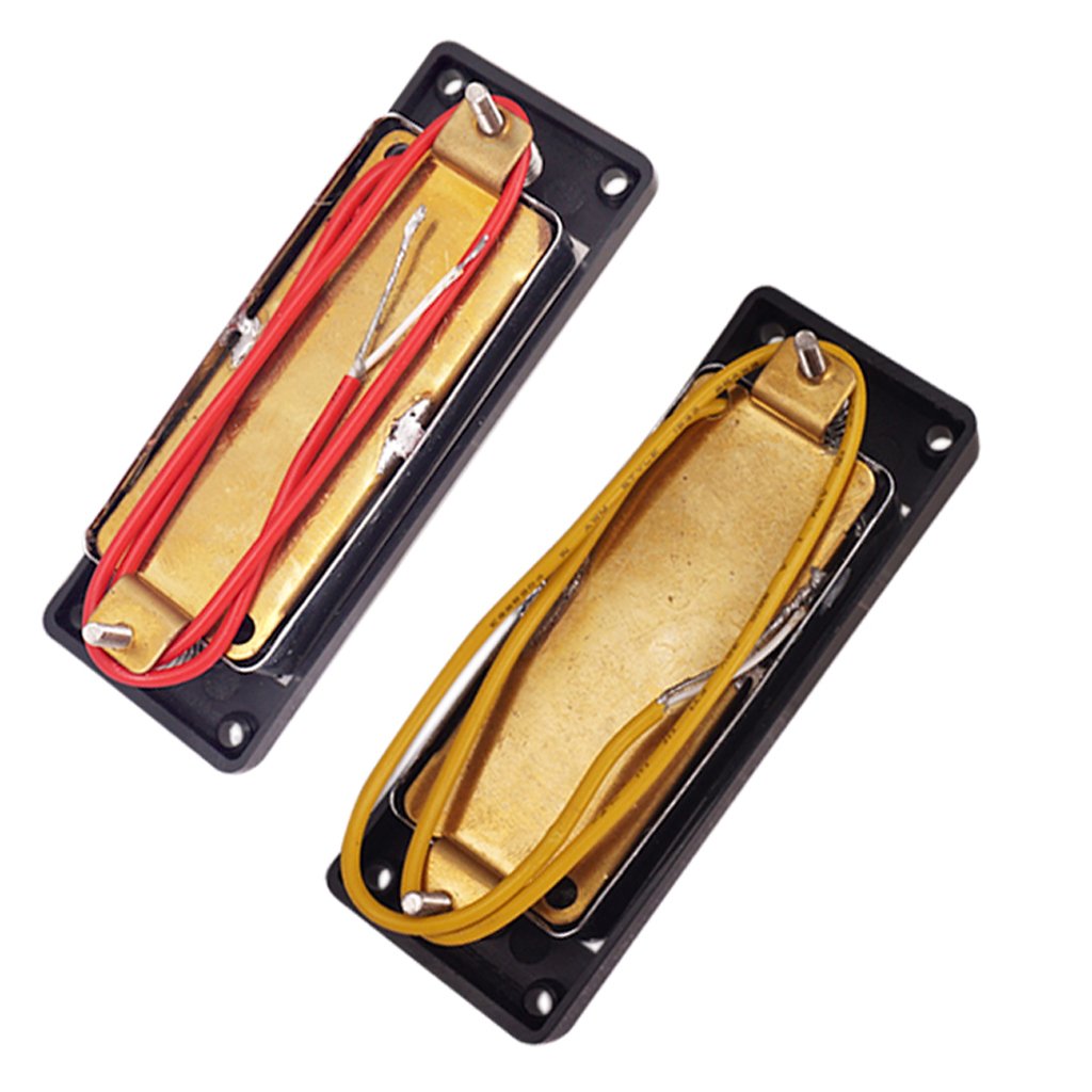 Set di 2 Mini Pickup Humbucker per Basso Elettrico,