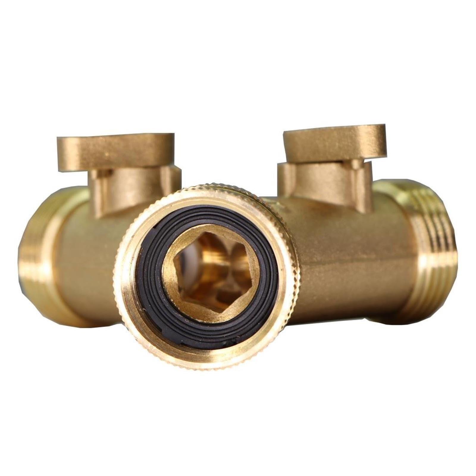 Rozdzielacz Y Z Mosiądzu 1 Szt. 3/4" 16 Mm 2-kierunkowy