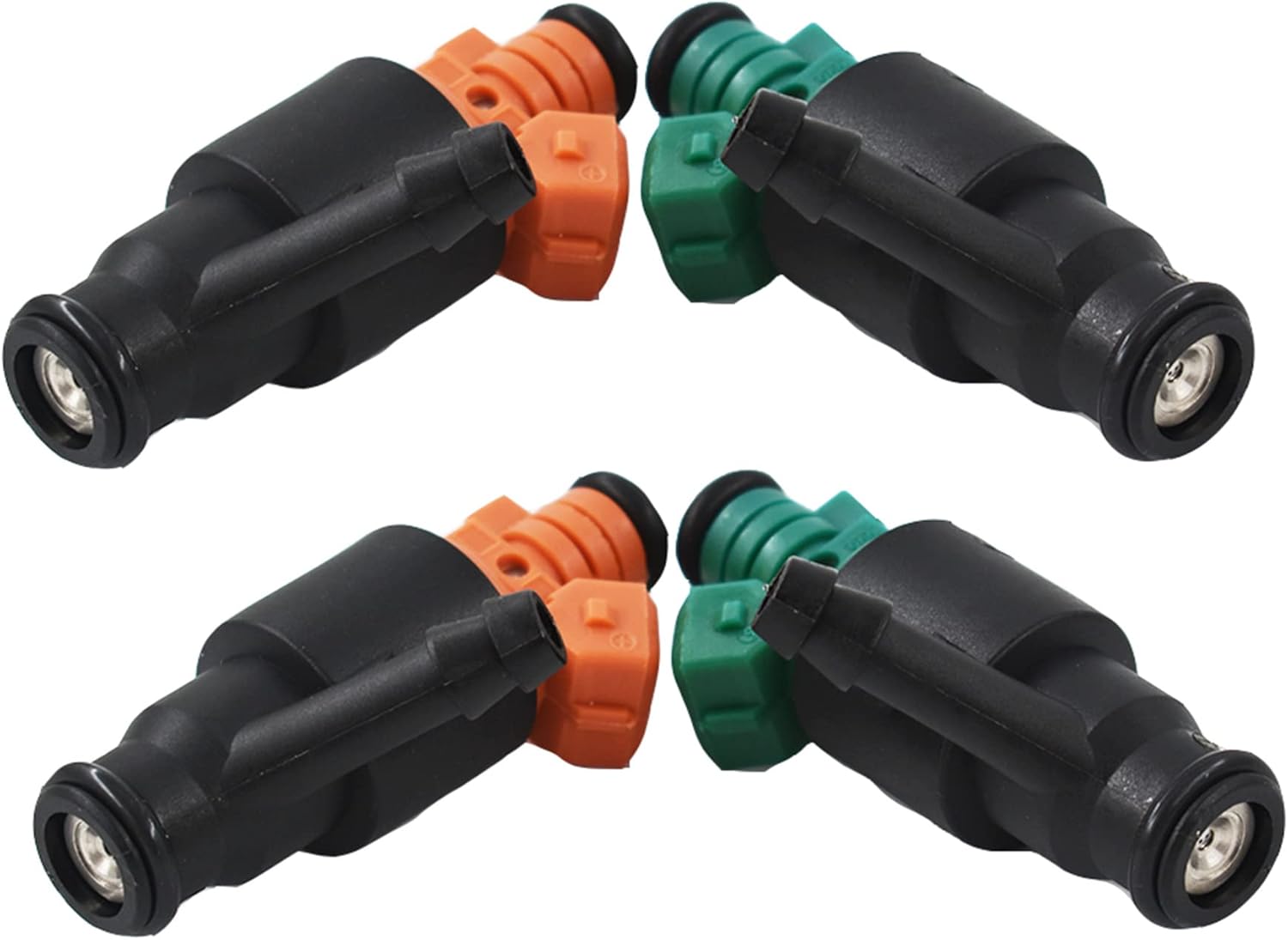 GENRICS 4Pcs Fuel Injectors Nozzle 0280150504 & 0280150502 Replacement for Kia Sportage 2.0L 1995-2002