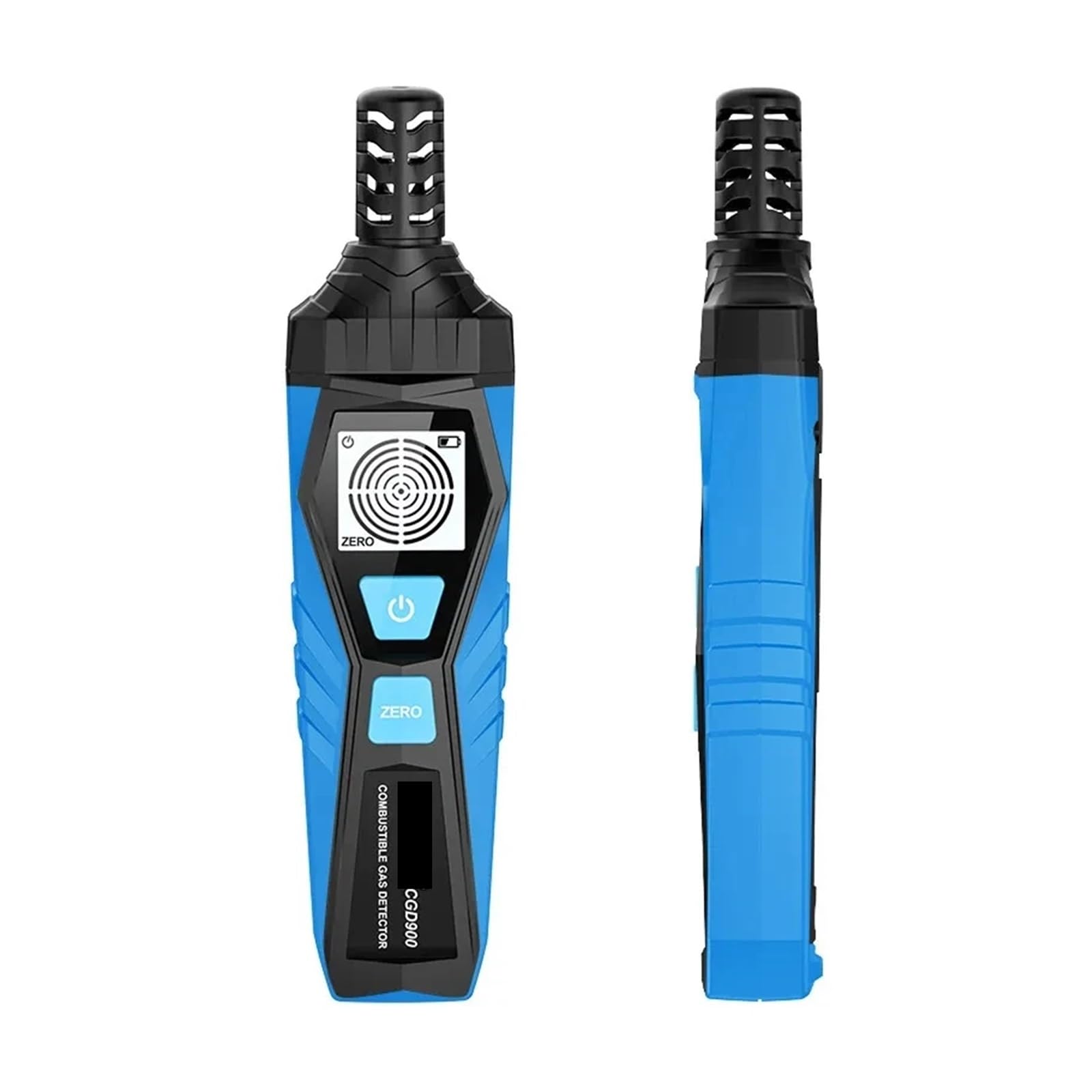 Rilevatore di gas, Rilevatore di perdite gas con LCD CGD900, allarme sonoro e schermo, 0-1000 ppm, rilevatore combustibili, infiammabili, naturali, metano, mini per lavoro, casa