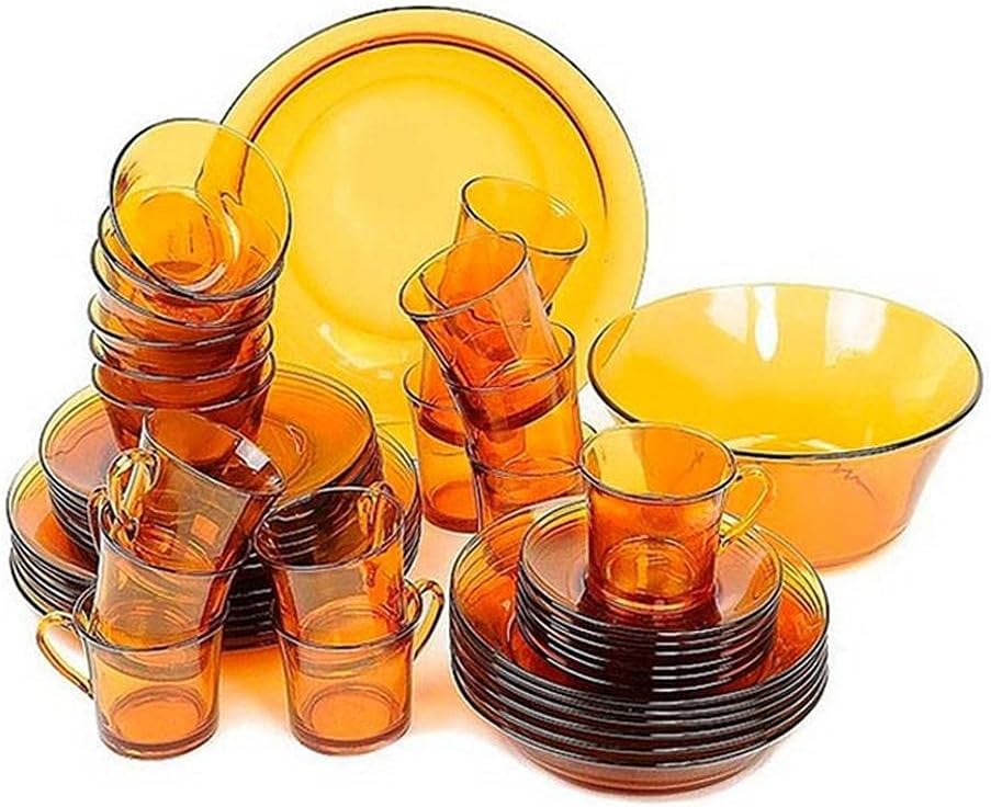 Duralex Vermeil 44 Piece Tableware Set