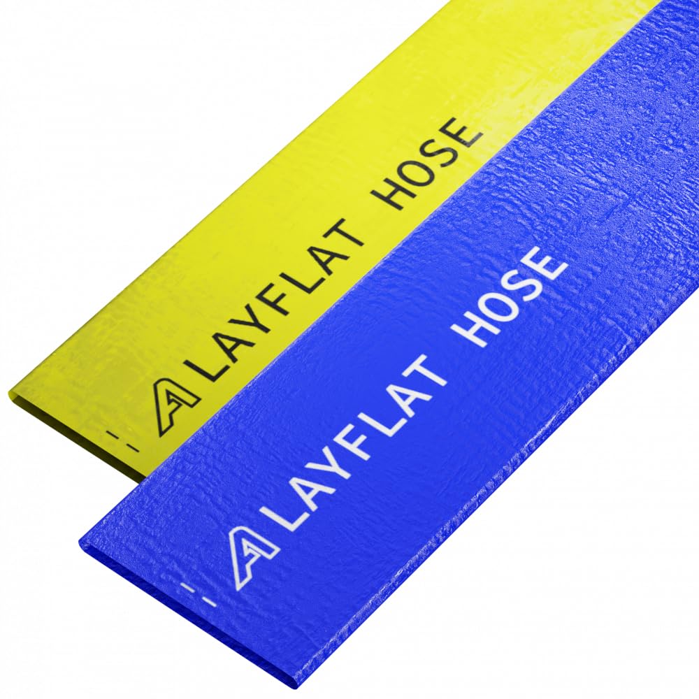 ap automotive Tuyau d'évacuation d'eau Layflat 32 mm Bleu 40 m