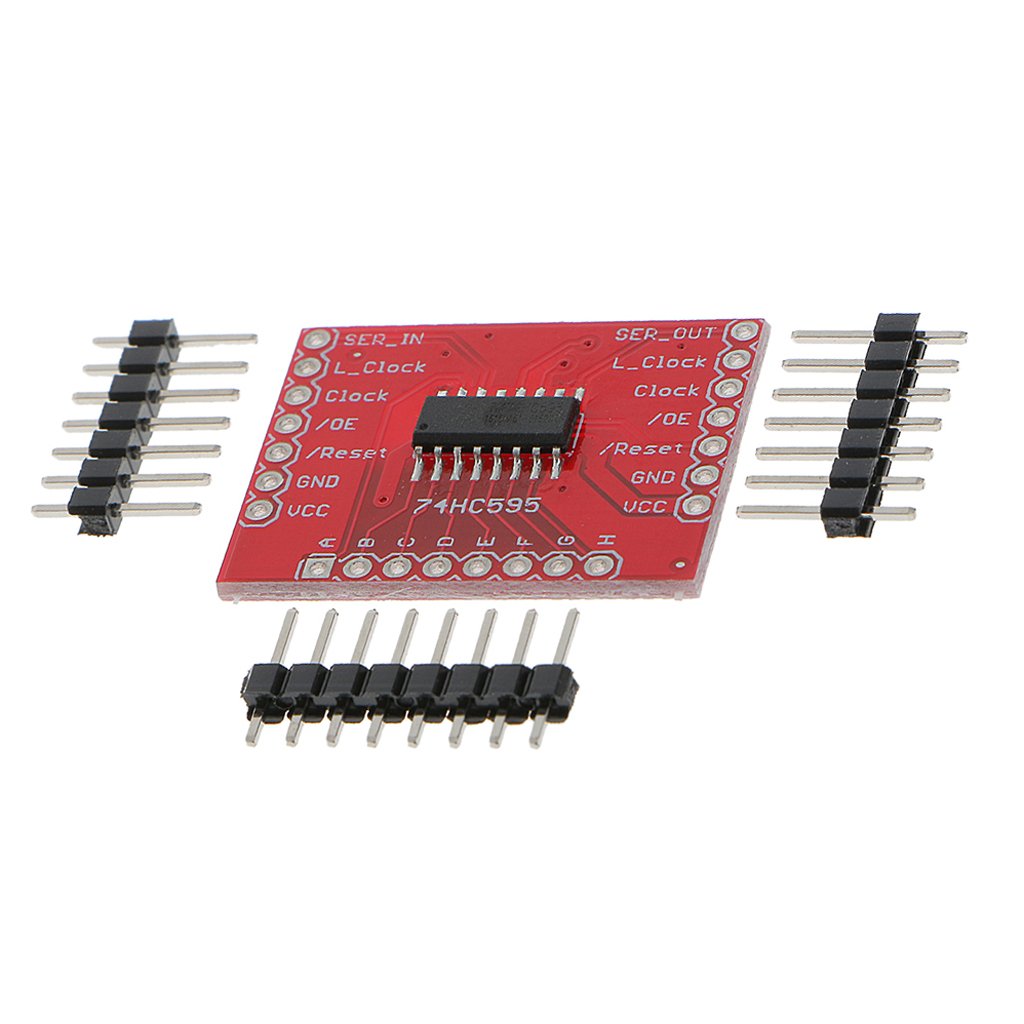 Amazon.co.jp: 74HC595シフトレジスタブレークアウトモジュールボード