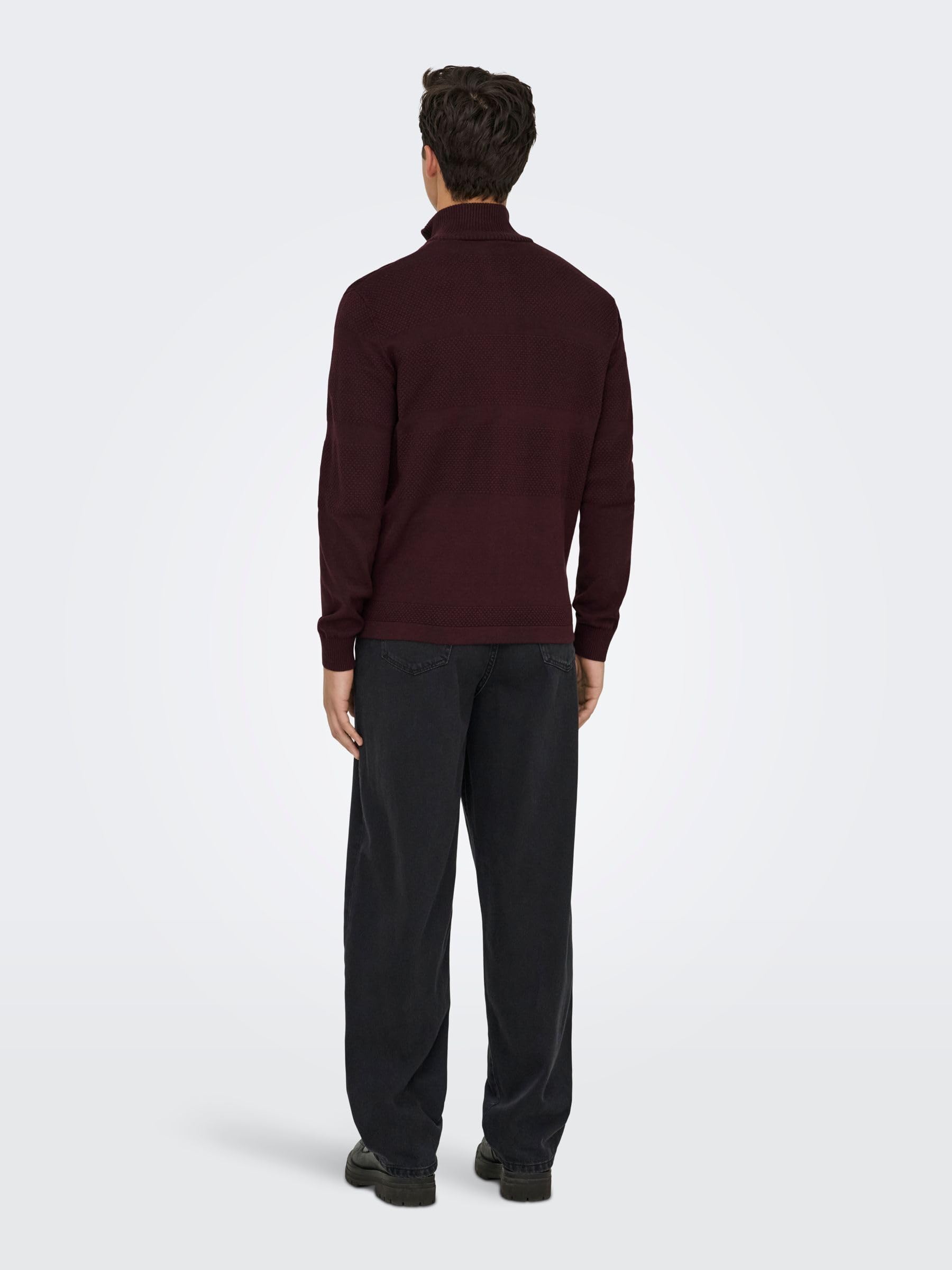 Only & Sons Onsmalik Cardigan Knit Zip 12 Pin para Hombre