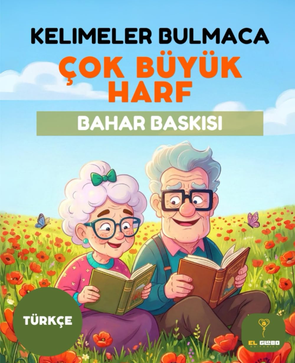 50 Kelimeler Bulmaca | Türkçe | Word Search in Turkish | Large Print For Seniors | Spring Edition: word search puzzles, Türkçe Kelimeler Bulmaca, ... with solutions, Yaşlılar için bulmacalar