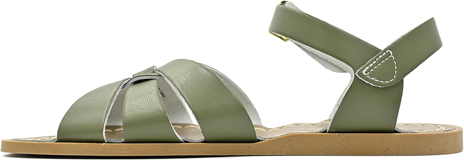 Salt Water Original Little Kid Leather Sandals