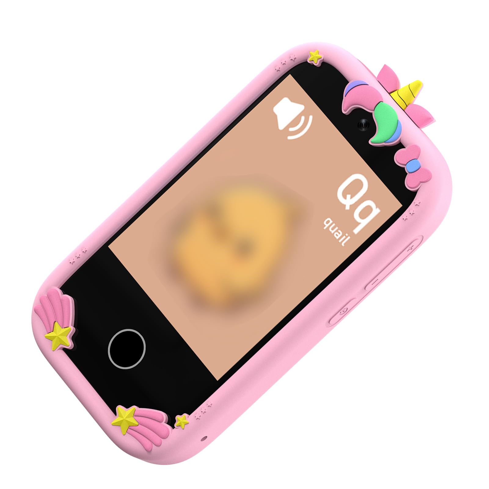Sxhlseller Smartphone Touchscreen per Bambini da 2,8 Pollici |Giocattolo Educativo per Fotocamera con Lettore MP3 da 32 GB per Ragazze e Ragazzi Rosa (PINK)