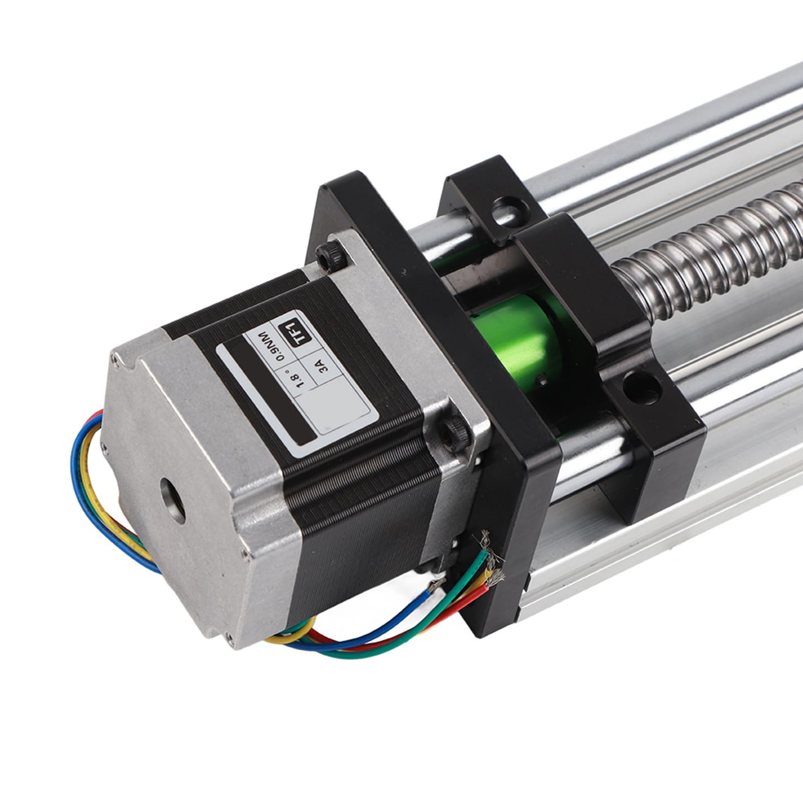 FTVOGUE Hoch 400 Mm Effektiver Reiseschiebetisch mit NEMA23 57 Stepper -Motor für Lineare Bewegungen (Effektiver Hub 400㎜1610 Schraube)