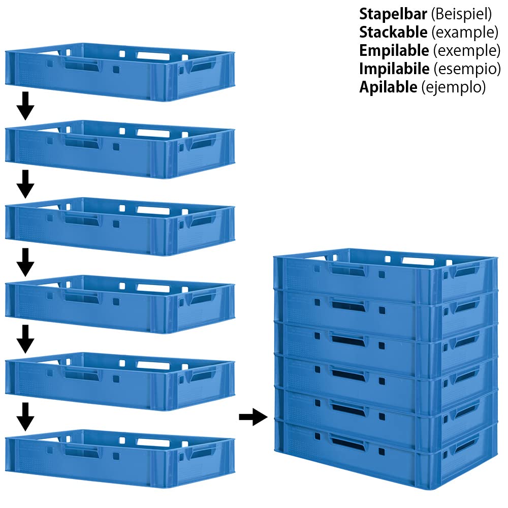 1x Carne Riquadro E2 Carne Impilabile Scatola Di Immagazzinaggio Contenitore Kingpower 13042 20868