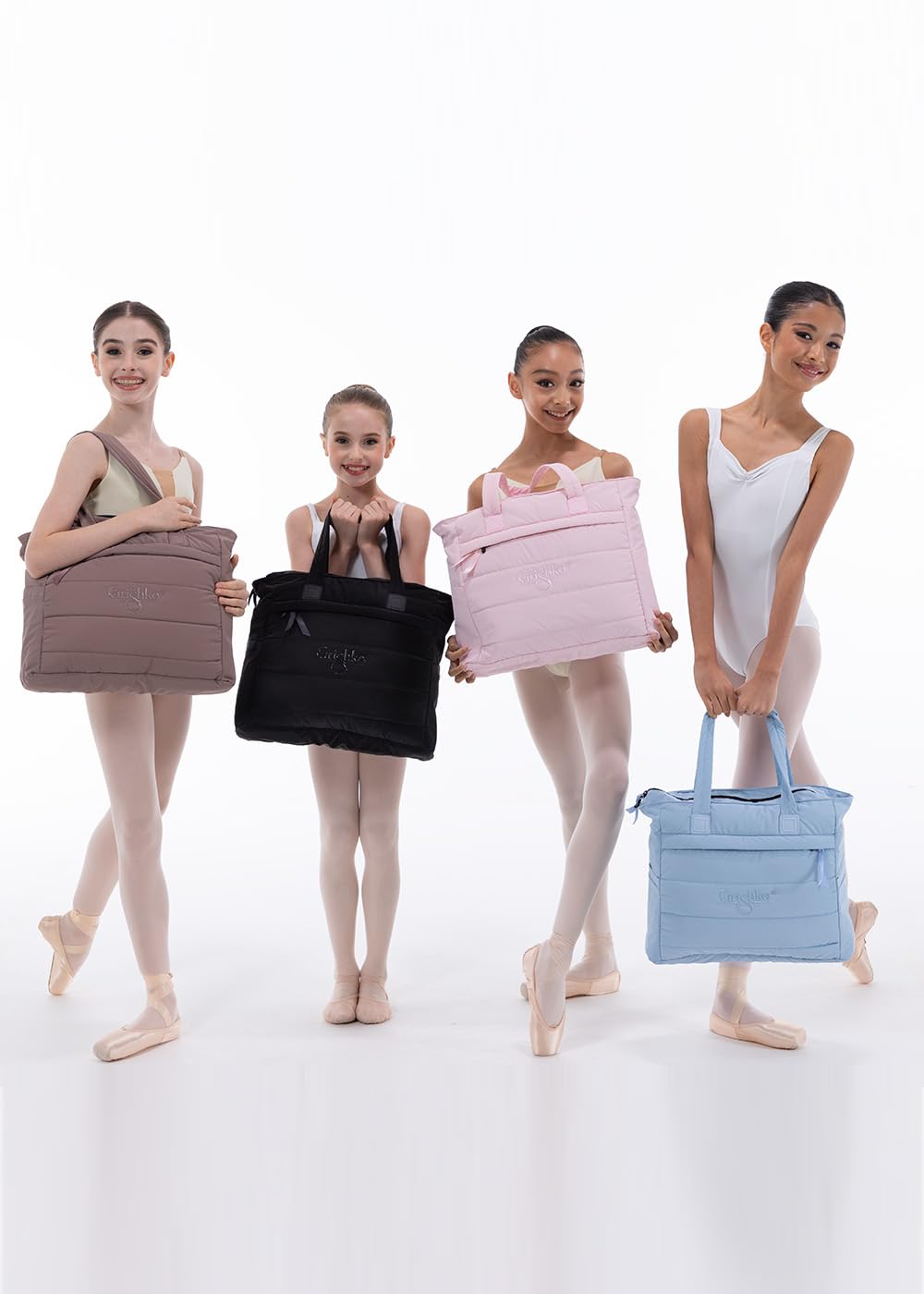Borsa da Ballo Medium Tote Bag per Grishko BC002BAG Danza Classica Saggio Sport Borsone Relax Fitness Palestra Allenamento Elegante Funzionale Moda Bags