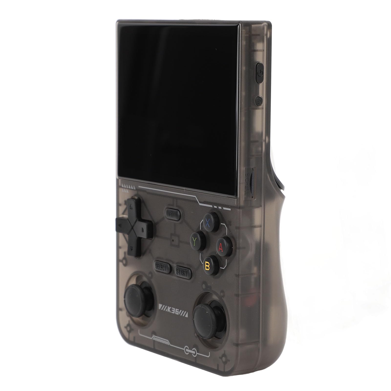 Przenośna Konsola do Gier Retro Konsole do Gier z 3,5-calowym Kolorowym Ekranem IPS, Podwójnym Joystickiem 3D Retro Konsola do Gier Typu Open Source 3500 MAh Bateria 640x480