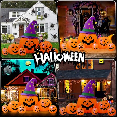 Kalolary Halloween Aufblasbarer Kürbis – Ansicht 3