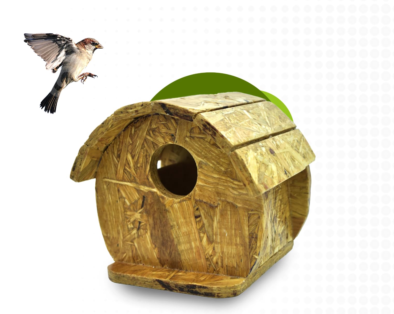 Skybeings Wooden Sparrow Bird House Wall Mount Bird Cage 15 x 15 x 15 cm (B0CR986WVM) Amazon Price History, Amazon Price Tracker