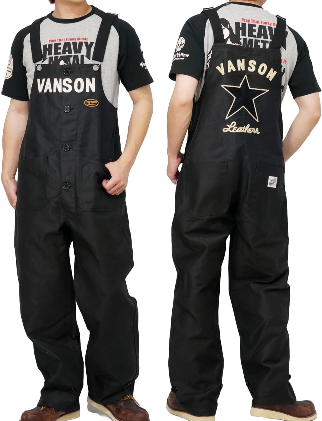 ヴェリテクール 高密度リネンセンタープリーツオールインワン オレンジ